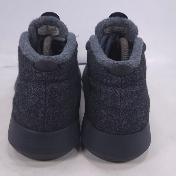 Allbirds Wool Runner Ups Lace Up Athletic Running Shoe Womens Size 9 Black - Picture 3 of 10